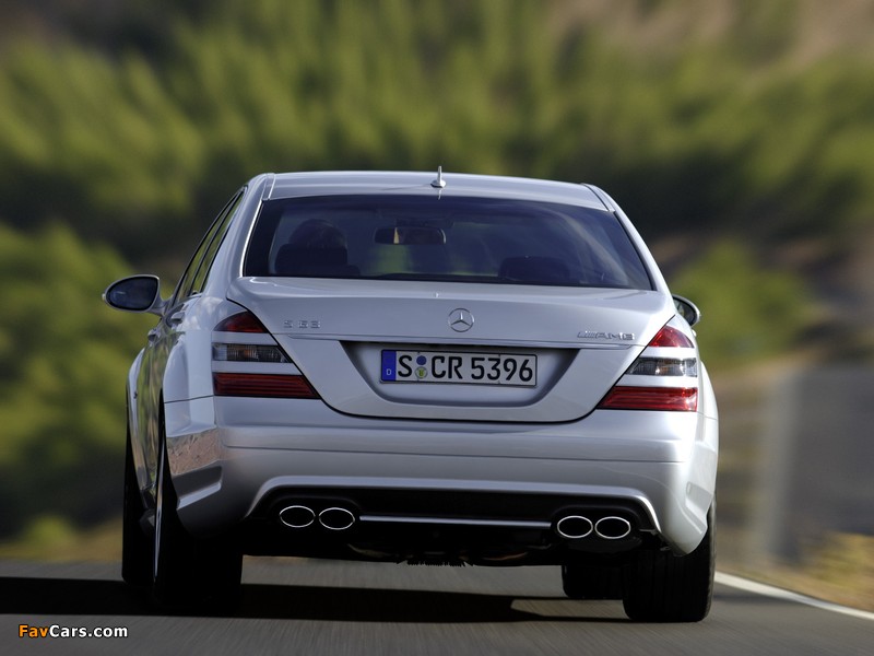 Mercedes-Benz S 63 AMG (W221) 2006–09 wallpapers (800 x 600)