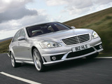 Mercedes-Benz S 63 AMG UK-spec (W221) 2006–09 wallpapers