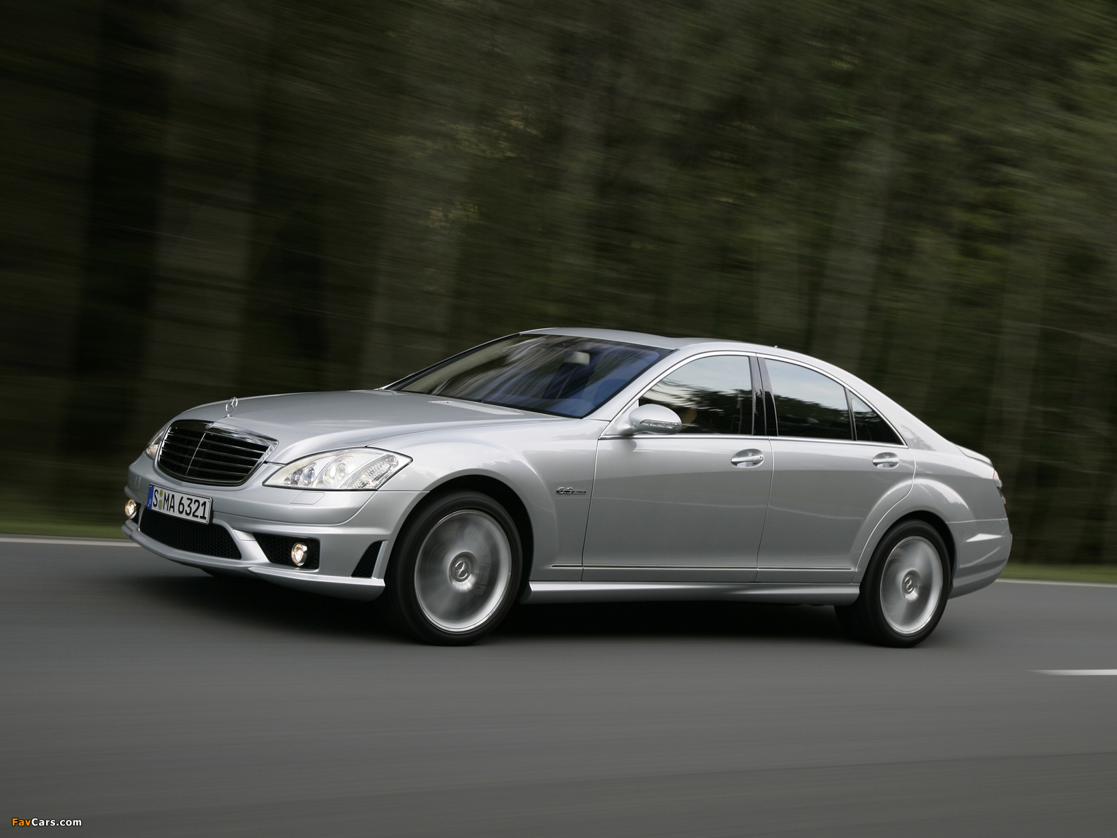 Mercedes-Benz S 63 AMG (W221) 2006–09 wallpapers (1600 x 1200)