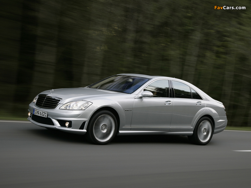 Mercedes-Benz S 63 AMG (W221) 2006–09 wallpapers (800 x 600)
