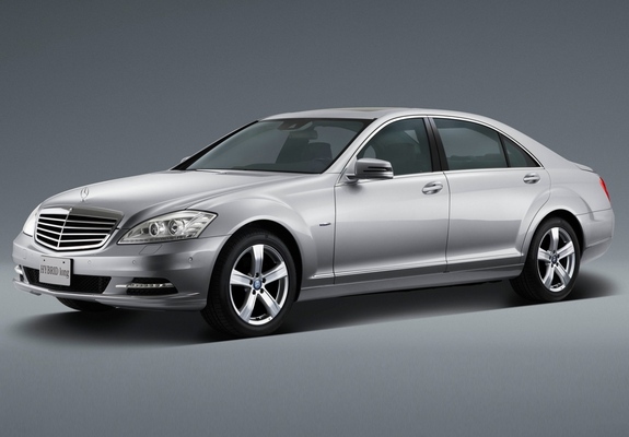 Mercedes-Benz S 400 Hybrid JP-spec (W221) 2009–13 wallpapers