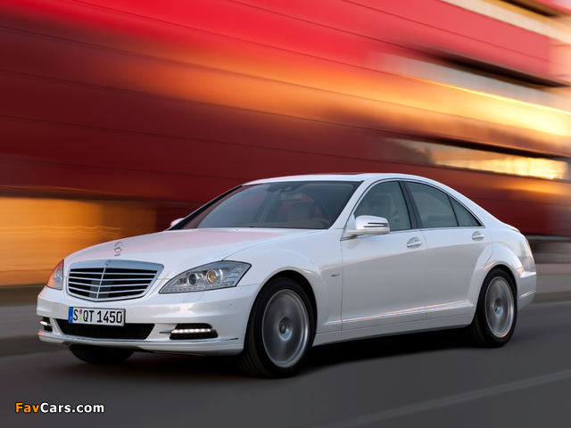 Mercedes-Benz S 400 Hybrid (W221) 2009–13 wallpapers (640 x 480)