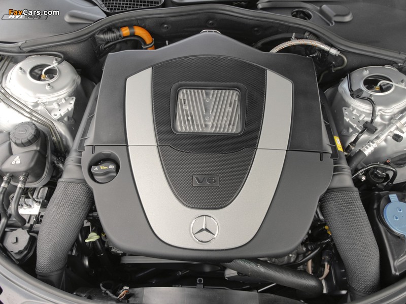 Mercedes-Benz S 400 Hybrid US-spec (W221) 2009–13 wallpapers (800 x 600)