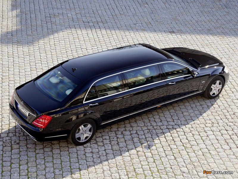 Mercedes-Benz S 600 Guard Pullman (W221) 2010–13 wallpapers (800 x 600)