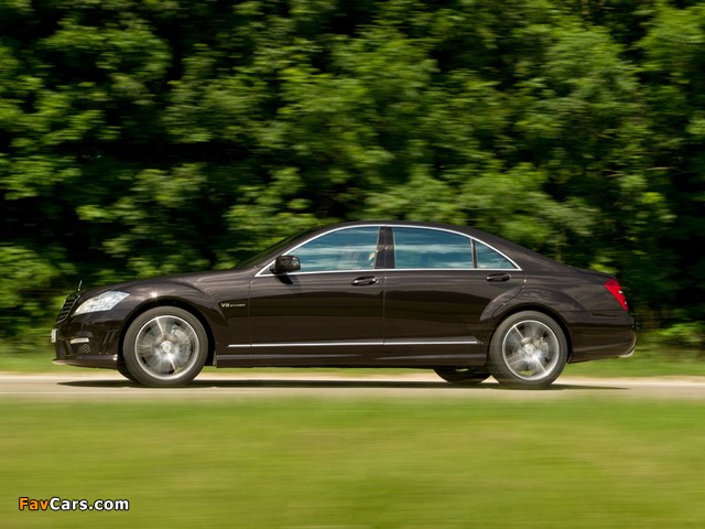 Mercedes-Benz S 63 AMG (W221) 2010–13 wallpapers (640 x 480)