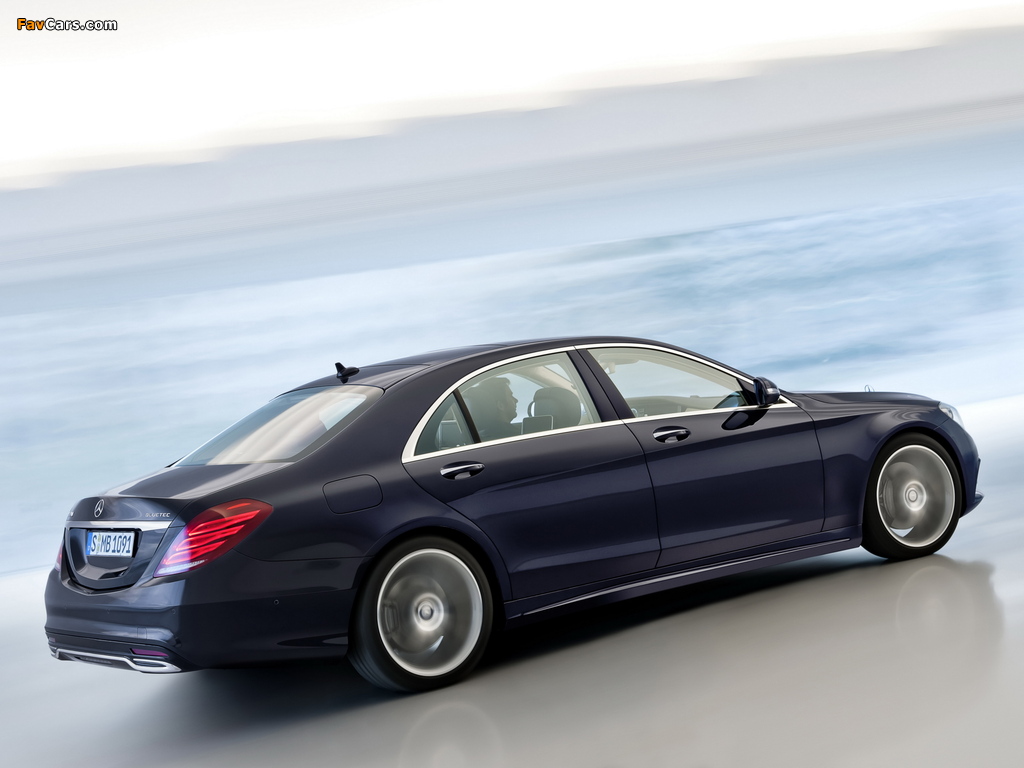 Mercedes-Benz S 350 BlueTec AMG Sports Package (W222) 2013 wallpapers (1024 x 768)