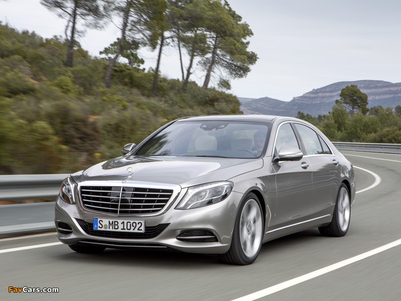 Mercedes-Benz S 400 Hybrid (W222) 2013 wallpapers (800 x 600)