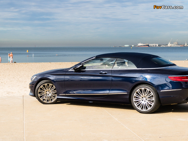 Mercedes-Benz S 500 Cabriolet AU-spec (A217) 2016 wallpapers (640 x 480)