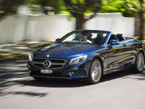 Mercedes-Benz S 500 Cabriolet AU-spec (A217) 2016 wallpapers