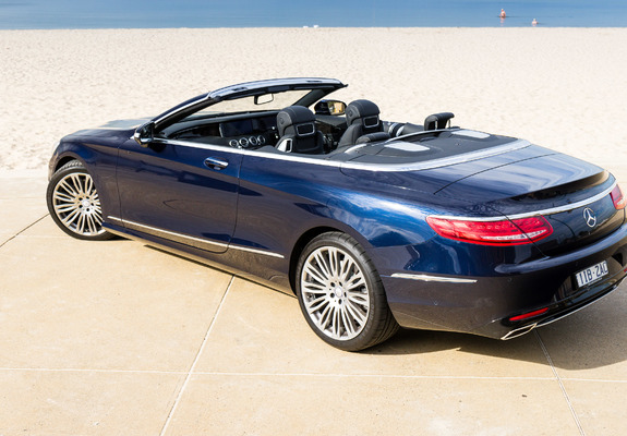 Mercedes-Benz S 500 Cabriolet AU-spec (A217) 2016 wallpapers