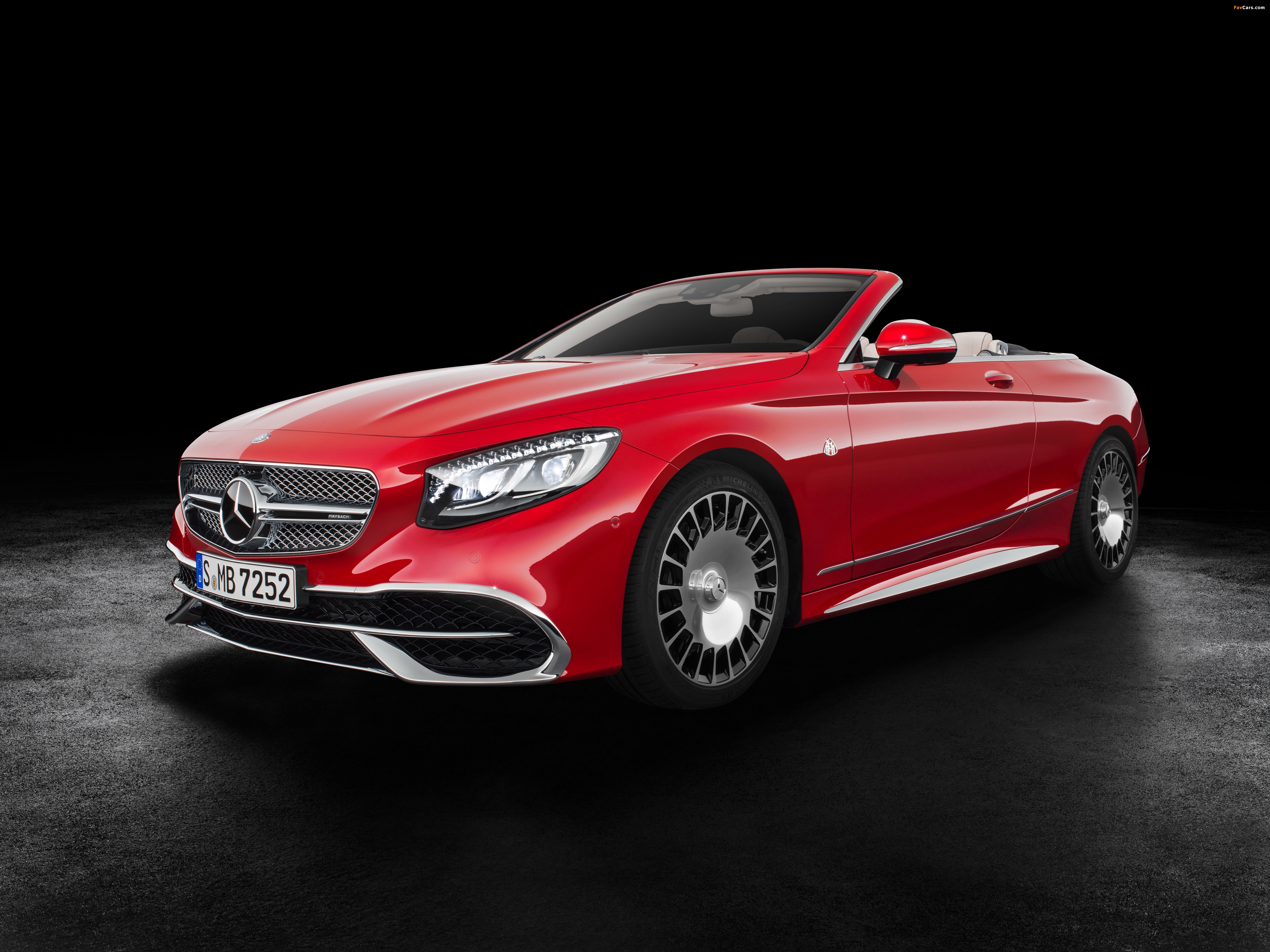 Mercedes-Maybach S 650 Cabriolet (A217) 2017 wallpapers (4096 x 3071)