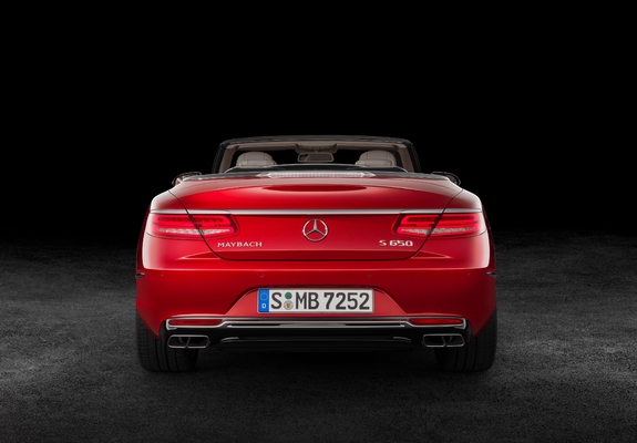 Mercedes-Maybach S 650 Cabriolet (A217) 2017 wallpapers