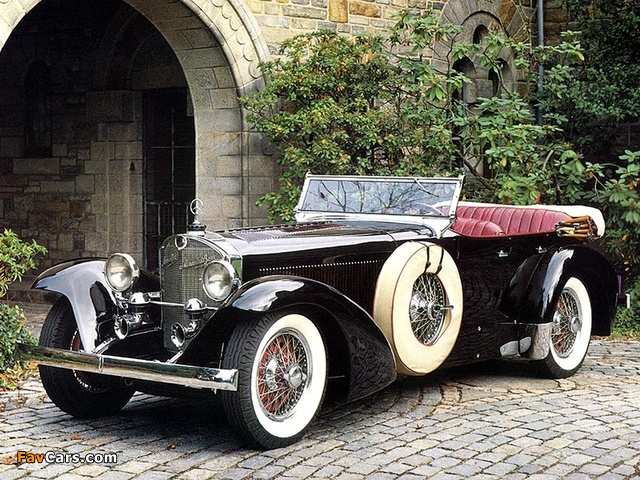 Mercedes-Benz SS Touring by Graber 1928 wallpapers (640 x 480)