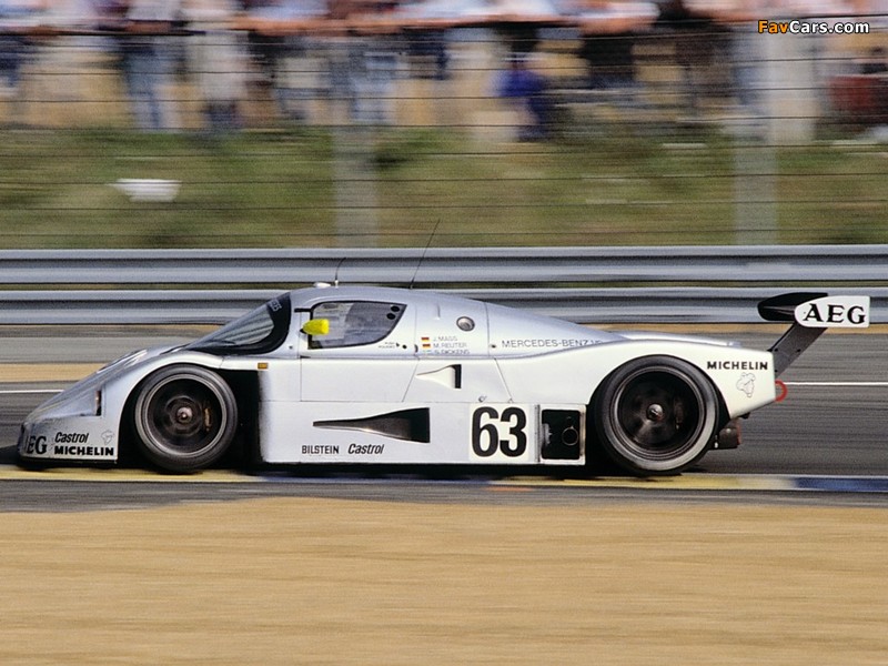 Sauber Mercedes-Benz C9 1987–89 wallpapers (800 x 600)