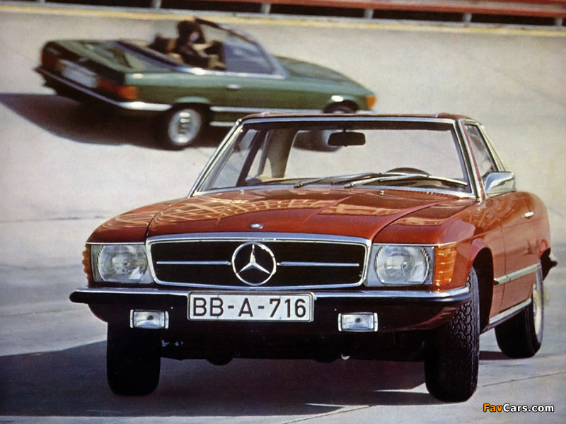 Images of Mercedes-Benz 350 SL (R107) 1971–80 (800 x 600)
