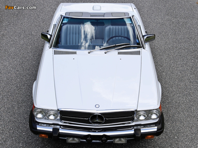 Images of Mercedes-Benz 560 SL US-spec (R107) 1985–89 (640 x 480)