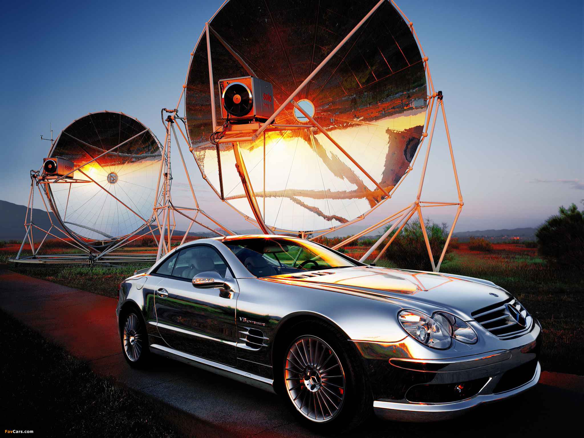 Images of Mercedes-Benz SL 55 AMG (R230) 2001–08 (2048 x 1536)