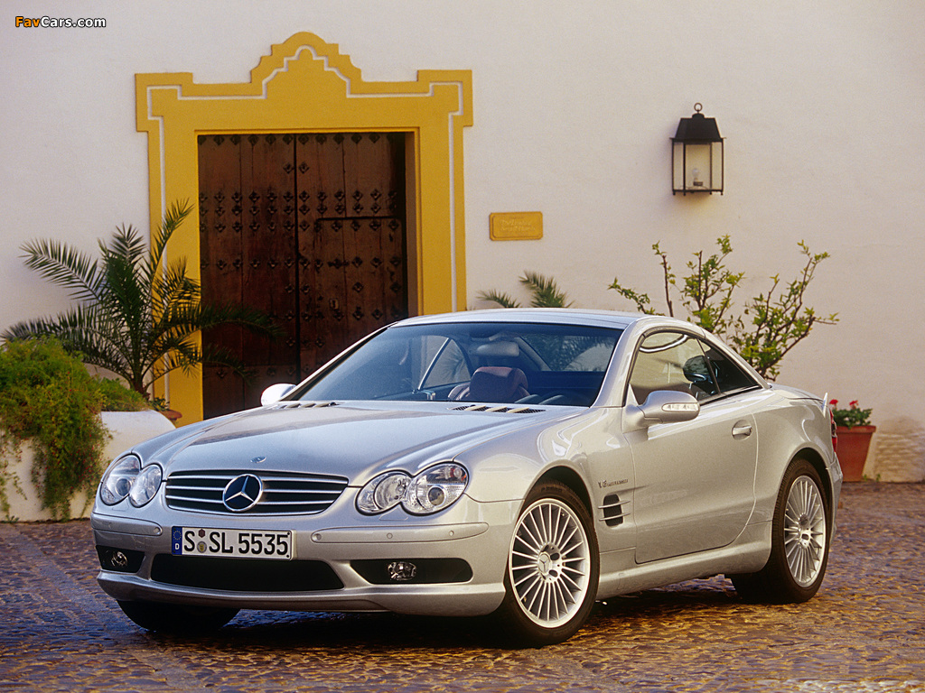 Images of Mercedes-Benz SL 55 AMG (R230) 2001–08 (1024 x 768)