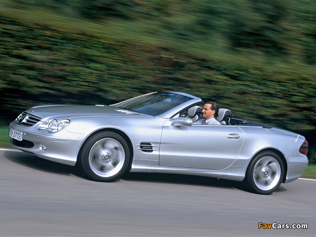 Images of Mercedes-Benz SL-Klasse Edition 50 (R230) 2004 (640 x 480)