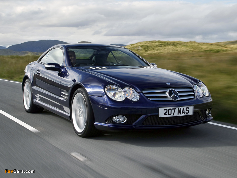 Images of Mercedes-Benz SL 500 Sports Package UK-spec (R230) 2005–08 (800 x 600)