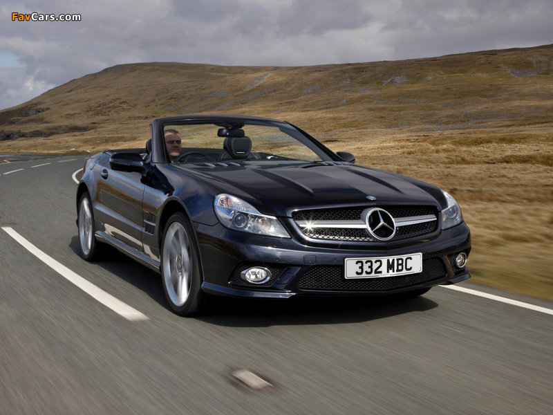 Images of Mercedes-Benz SL 500 UK-spec (R230) 2008–11 (800 x 600)