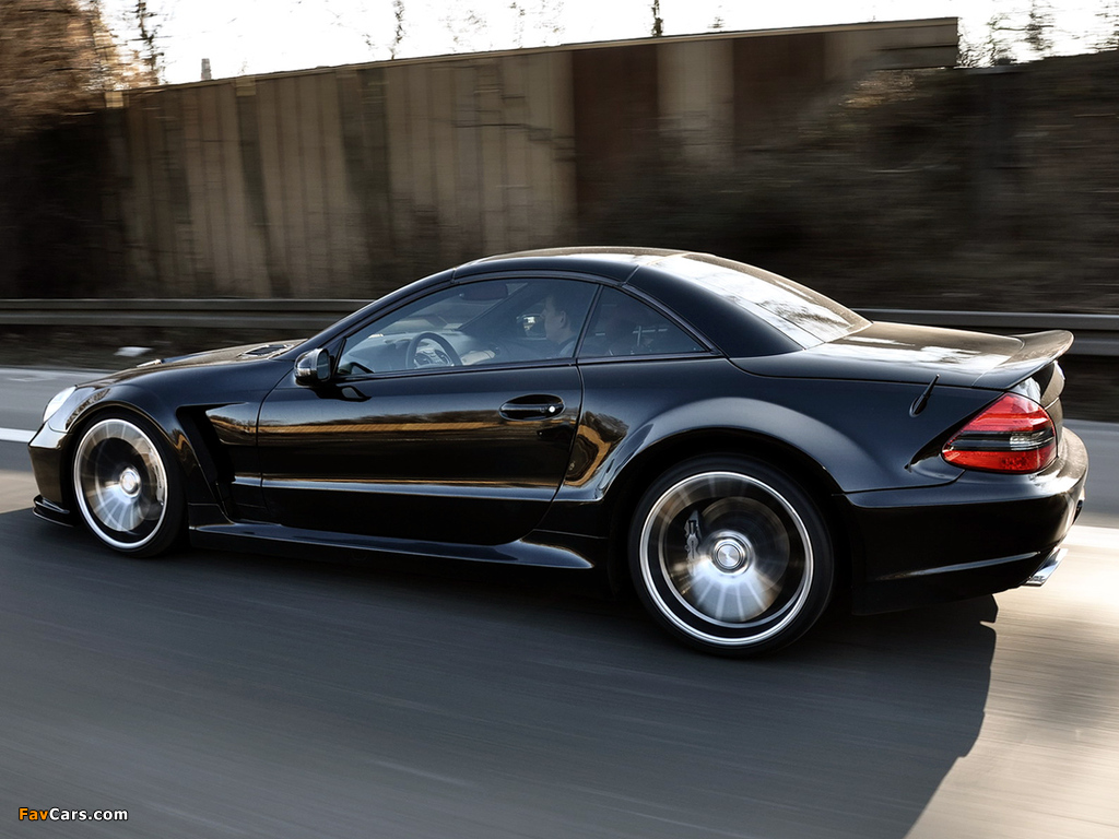 Images of Prior-Design Mercedes-Benz SL-Klasse Black Edition (R230) 2011 (1024 x 768)