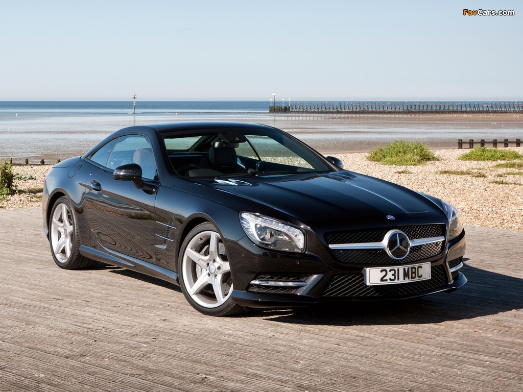 Images of Mercedes-Benz SL 500 AMG Sports Package UK-spec (R231) 2012 (1024 x 768)