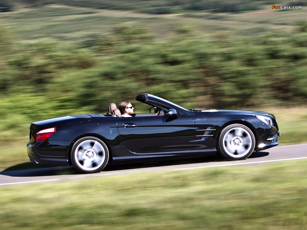 Images of Mercedes-Benz SL 500 AMG Sports Package UK-spec (R231) 2012 (1024 x 768)