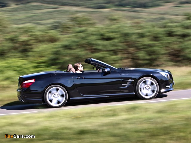 Images of Mercedes-Benz SL 500 AMG Sports Package UK-spec (R231) 2012 (640 x 480)