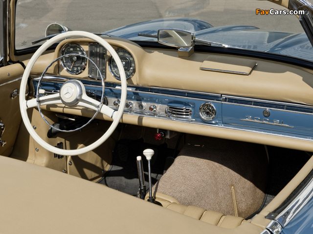 Mercedes-Benz 300 SL (R198) 1957–63 wallpapers (640 x 480)