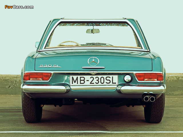 Mercedes-Benz 230 SL (W113) 1963–67 pictures (640 x 480)