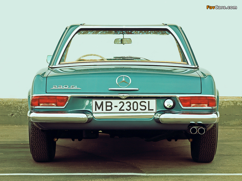 Mercedes-Benz 230 SL (W113) 1963–67 pictures (800 x 600)