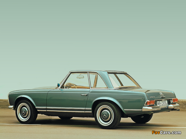 Mercedes-Benz 230 SL (W113) 1963–67 wallpapers (640 x 480)