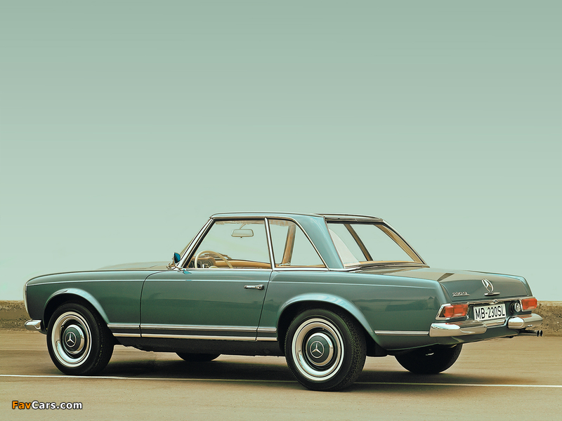 Mercedes-Benz 230 SL (W113) 1963–67 wallpapers (800 x 600)