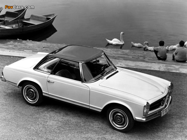 Mercedes-Benz 250 SL (W113) 1966–68 pictures (640 x 480)