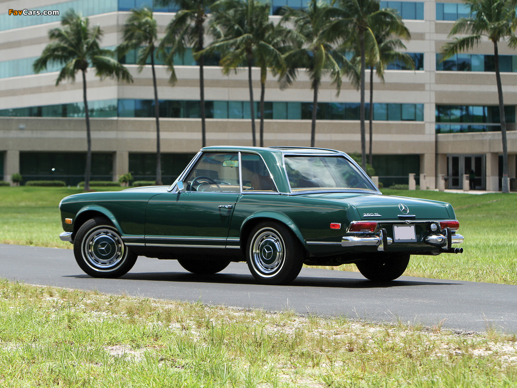 Mercedes-Benz 280 SL US-spec (W113) 1967–71 images (1024 x 768)