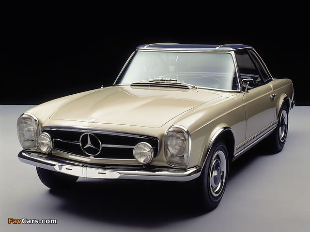 Mercedes-Benz 280 SL (W113) 1967–71 photos (640 x 480)