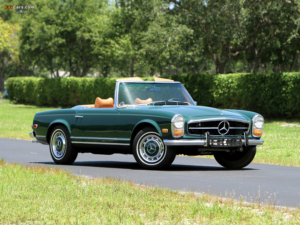 Mercedes-Benz 280 SL US-spec (W113) 1967–71 photos (1024 x 768)