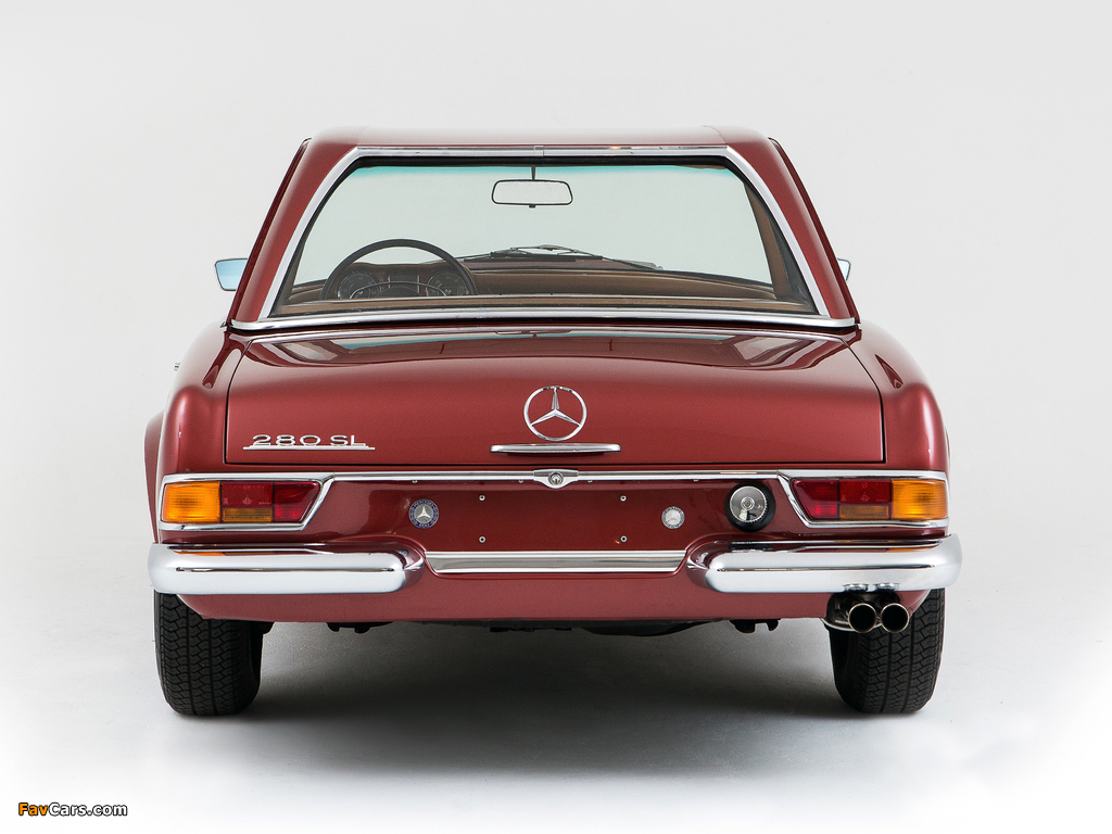 Mercedes-Benz 280 SL FR-spec (W113) 1967–71 photos (1024 x 768)