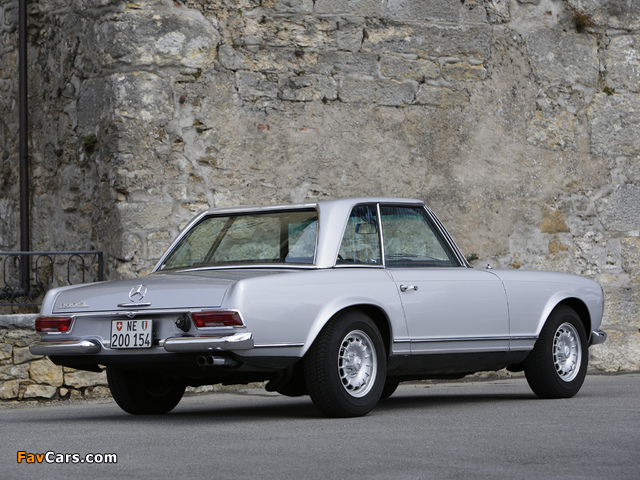 Mercedes-Benz 280 SL (W113) 1967–71 wallpapers (640 x 480)