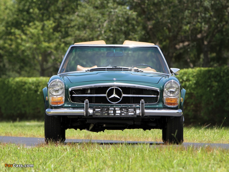 Mercedes-Benz 280 SL US-spec (W113) 1967–71 wallpapers (800 x 600)