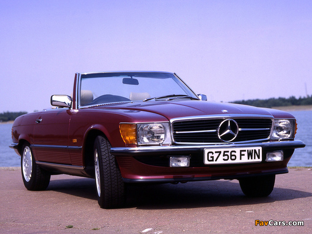 Mercedes-Benz SL-Klasse UK-spec (R107) 1971–89 images (640 x 480)