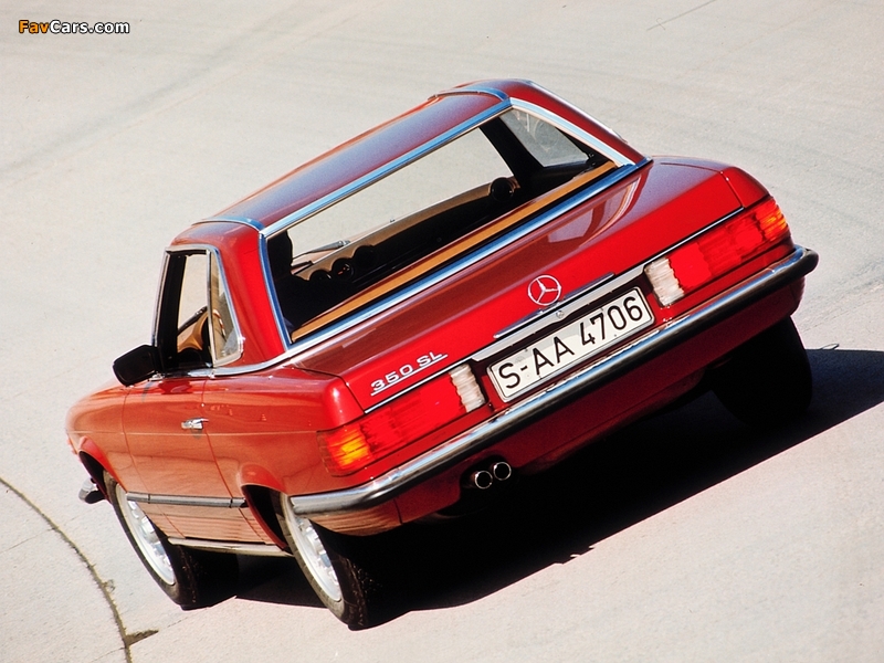 Mercedes-Benz 350 SL (R107) 1971–80 wallpapers (800 x 600)