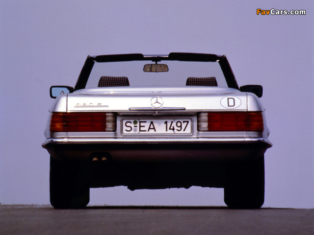 Mercedes-Benz 380 SL (R107) 1980–85 photos (640 x 480)