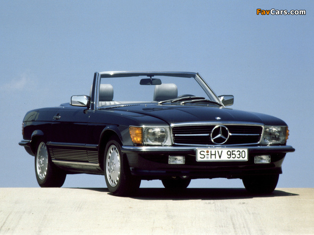 Mercedes-Benz 500 SL (R107) 1980–85 photos (640 x 480)