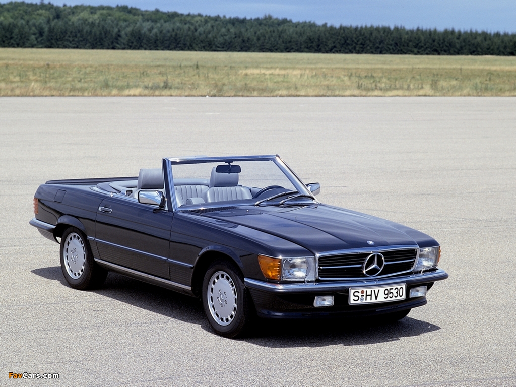 Mercedes-Benz 500 SL (R107) 1980–85 wallpapers (1024 x 768)