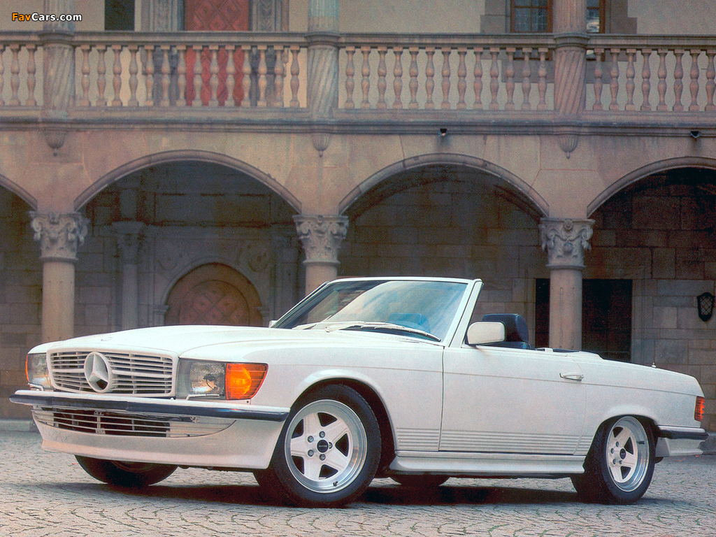 AMG 500 SL (R107) 1981–85 wallpapers (1024 x 768)