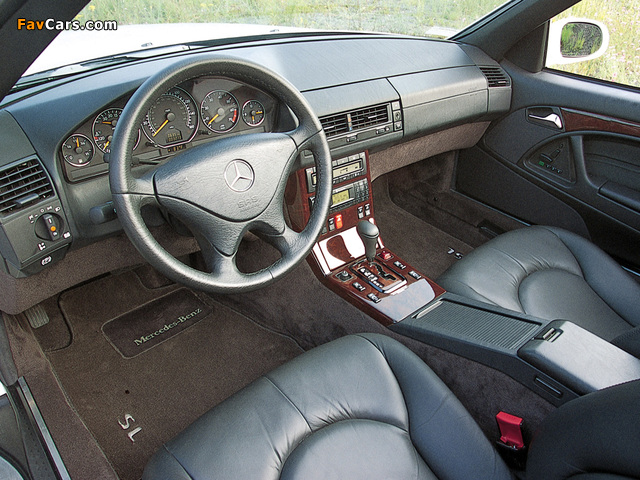 Mercedes-Benz SL-Klasse (R129) 1988–2001 images (640 x 480)