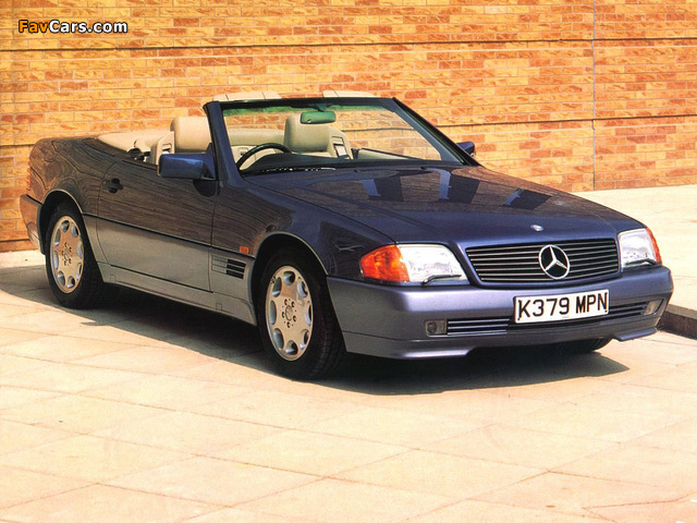 Mercedes-Benz SL-Klasse UK-spec (R129) 1988–2001 photos (640 x 480)