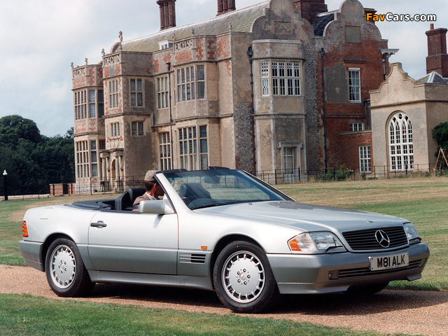 Mercedes-Benz SL-Klasse UK-spec (R129) 1988–2001 photos (640 x 480)